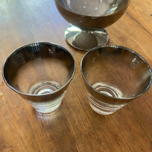 Mid Century Martini Pitcher & Glass Set - Picture 3 of 8